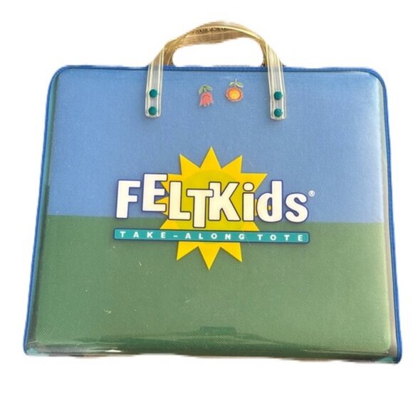 Learning Curve 1996 Feltkids Play System Portfolio, Tote Boards, Felts, Insects - Picture 1 of 12